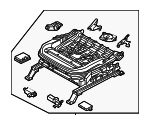 88600DO535RBQ - Body: Seat Adjust Assembly for Kia Image