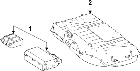 Hybrid Components for 2010 Mercedes-Benz ML450 #0