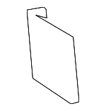 51437135119 - Body: Upper Cap for BMW: 525i, 525xi, 528i, 528i xDrive, 528xi, 530i, 530xi, 535i, 535i xDrive, 535xi, 545i, 550i, M5 Image