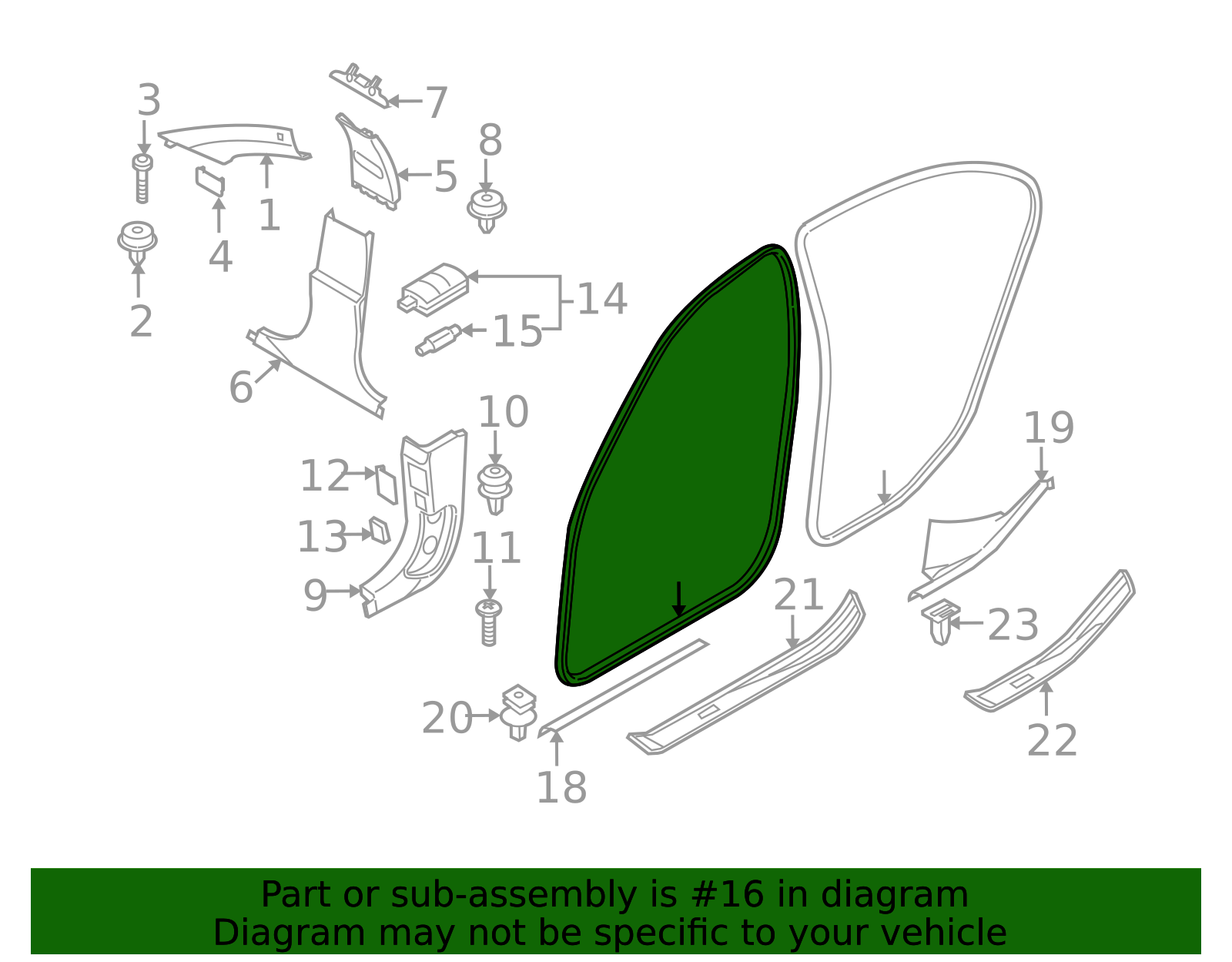 Genuine BMW 51-72-7-122-433 | Edge Protection Door Front | FREE ...