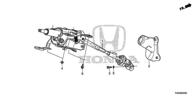 Steering Column for 2012 Honda Accord #0