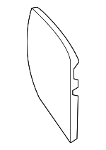 3C1858217D1QB - Body: Side Cover for Volkswagen: CC, Passat Image