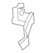3C1857954D - Body: Retaining Bracket for Volkswagen: CC, Passat Image