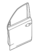 67050TZ5A80ZZ - Body: Door Shell for Acura Image