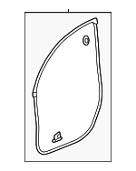 72310TZ5A11 - : Door Weather-Strip for Acura: MDX Image