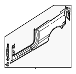 8V7810076TA - Body: Uniside Panel for Audi: A3, A3 Quattro Image