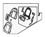 89300CU360JEB - Body: Seat Back Assembly for Genesis: GV60 Image