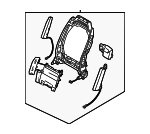 88410CU063 - Body: Seat Back Frame for Genesis: GV60 Image