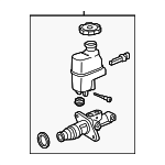 1741163 - Body: ACDelcoâ„¢ Master Cylinder for Chevrolet: Malibu | Pontiac: G6 | Saturn: Aura Image