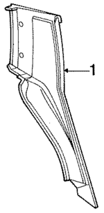 H722DT3 - Body: Trim Panel for Mopar Image
