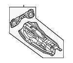 8R0802346 - Body: Floor Pan for Audi Image image