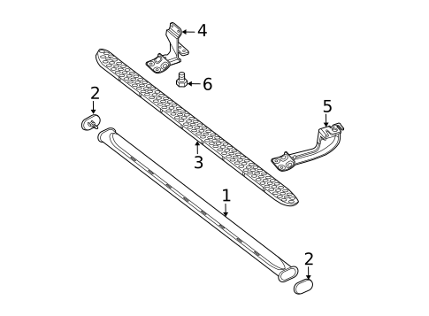 Running Board for 2003 Ford Ranger #1