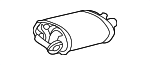 1743020140 - Exhaust: Muffler W/Tailpipe for Lexus: ES330 Image