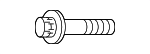 9079900000 - Steering: Steering Column Mount Bolt for MB Vans Image