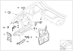 41147064494 - : Bracket, Sra Container, Top for BMW Image