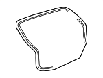 678810E011 - Body: Weatherstrip for Lexus: RX330, RX350, RX400h Image