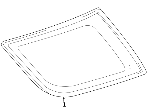 Glass & Hardware for 2006 Suzuki Aerio #0