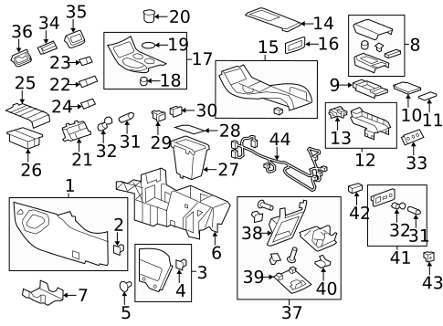 Instrument Panel for 2012 Buick Enclave #2