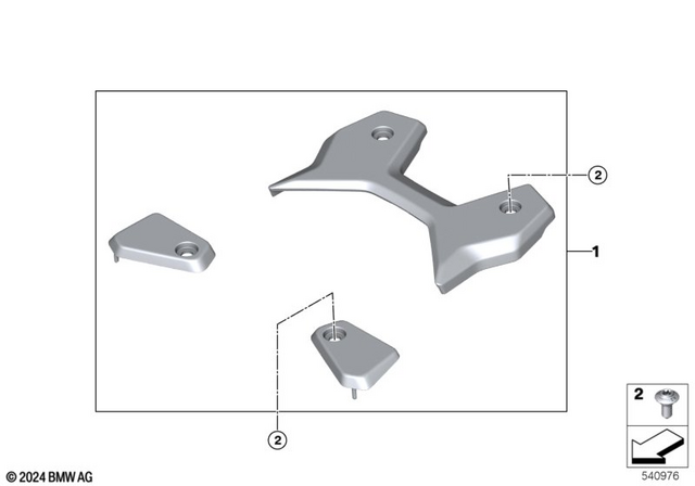 77445B48297 - Luggage &amp; Storage: Set Cover -  for BMW-Motorrad Image