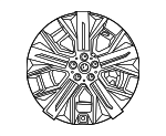 36115A02655 - Suspension: Wheel, Alloy for BMW Image