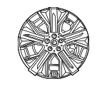 36115A02654 - Suspension: Wheel, Alloy for BMW Image