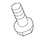 9008011555 - Steering: Intermediate Shaft Bolt for Scion: iM, iQ, tC, xA, xB | Toyota: 4Runner, Avalon, bZ4X, Camry, Celica, Corolla iM, Crown, Crown Signia, Echo, Grand Highlander, Highlander, Land Cruiser, Mirai, MR2 Spyder, Prius, Prius Plug-In, Prius V, RAV4, RAV4 Prime, Sequoia, Sienna, Tacoma, Tundra, Venza Image