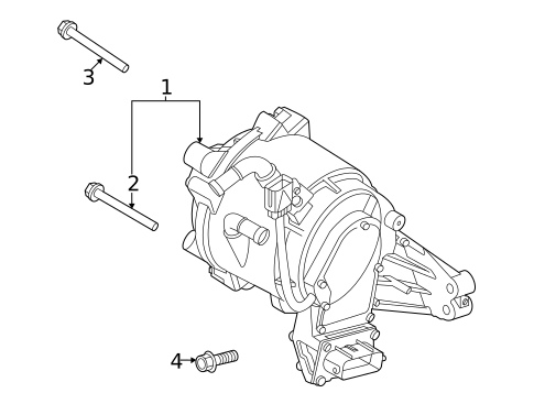 Alternator for 2022 Hyundai Santa Fe #0