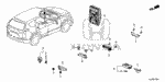 9391325420 - Electrical/Exhaust/Heater/Fuel: SCREW, TAPPING (5X16) for Honda Image image