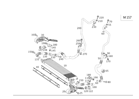 Oil Cooler for 2016 Mercedes-Benz GLE63 AMG S #0