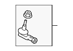LR010676 - : Outer Tie Rod for Land-Rover Image