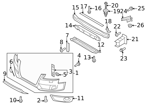 Bumper & Components - Front for 2010 Audi A5 #0