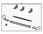 1L2Z16450DAA - Body: Running Board for Ford: Explorer Sport Image