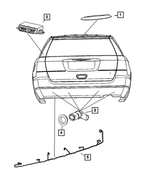 1AF631B6AA - Electrical: Park Assist Sensor for Mopar Image