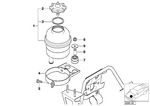 32411094917 - Steering: Bracket, Oil Carrier for BMW Image