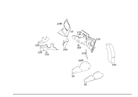 Engine Compartment Damping for 2013 Mercedes-Benz SLS AMG #0