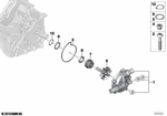 11518543828 - Engine: Cover for Coolant Pump for BMW Image