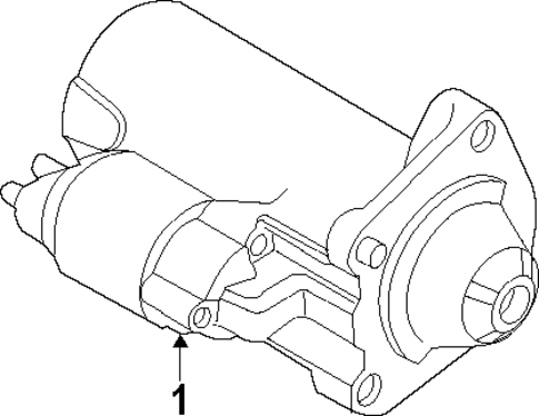 Starter for 2013 Volvo C70 #0