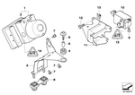 34511162818 - Brakes: Rubber Mounting for BMW Image