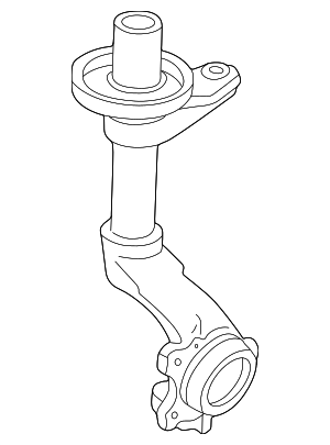 4778841 - : 1999-2003 Saab 9-3 - Steering Knuckle Housing for Saab: 9-3 Image