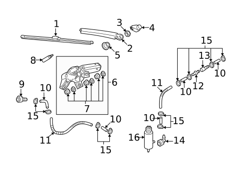 Wipers for 2012 Volkswagen GTI #1