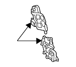 4H0898965 - HVAC: Mount Kit for Audi: A6, A6 Quattro, A7 Quattro, A8 Quattro, RS7, S6, S7, S8 Image