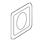 7660197 - Body: Exterior Door Handle Gasket for Mercedes-Benz Image