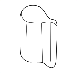 679904 - Body: Regulator Module Spacer for Volvo: C70, S40, V50 Image