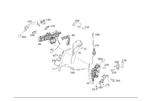 Locking System for 2012 Mercedes-Benz C 350 #0