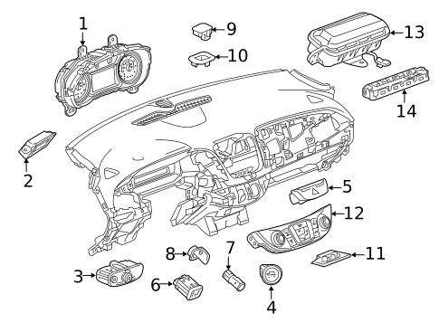 Ignition Lock for 2021 Chevrolet Malibu #0