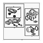 57306TXMA02 - Body: Master Cylinder Assembly for Honda: Insight Image