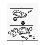 46806TXMA00 - Body: Master Cylinder for Honda: Insight Image