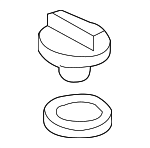 15610PZAA02 - Engine: Filler Cap for Honda: Civic, Insight Image