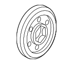 13810RMX003 - : Crankshaft Pulley for Honda Image