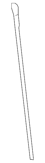 15650RMX014 - Engine: Engine Oil Dipstick for Honda: Civic Image